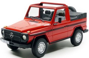CSM025-1 - MERCEDES BENZ G Classe cabriolet 1979 rouge