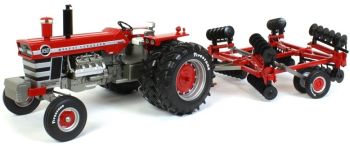 CUST1655 - MASSEY FERGUSON 1150 Diesel pneus Firestone avec déchaumeur