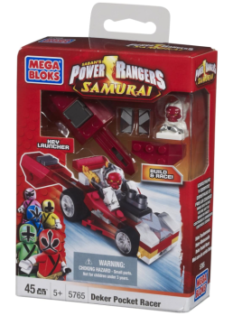 MEGA5776 - Voiture POWER RANGERS Super Samurai - Rouge
