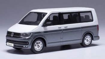 IXOCLC595 - VOLKSWAGEN T6 Multivan 2017 gris et blanc