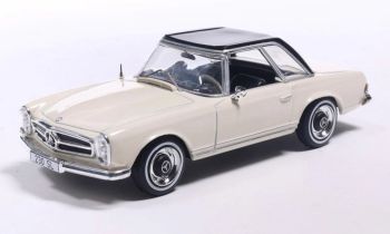 IXOCLC617N.22 - MERCEDES-BENZ 230SL HardTop 1964 Beige métallique et Noir