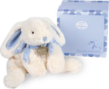 DC1241 - LAPIN BONBON - Doudou 30 cm - bleu