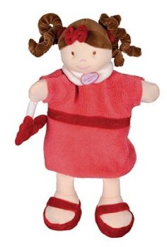 DC2352 - Marionnette poupée framboise Rose 22 cm