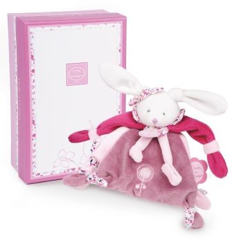 DC2701 - CERISE - Doudou attache-sucette