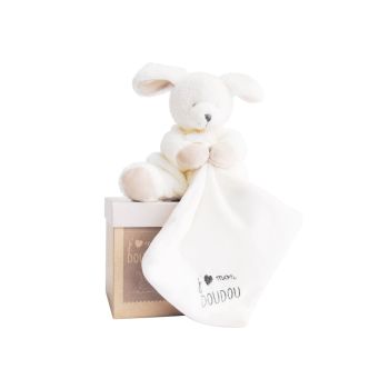 DC2916 - Pantin avec doudou chien taupe