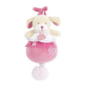 DC3045CHIEN - BOITE A MUSIQUE LOVELY - FRAISE - CHIEN