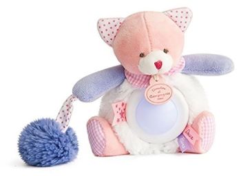 DC3052-CHAT - VEILLEUSE LOVELY FRAISE - Chat