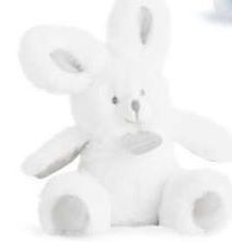 DC3106-TAUPE - LAPIN avec hochet – Taupe