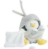 DC3107-TAUPE - POUSSIN avec doudou – Taupe