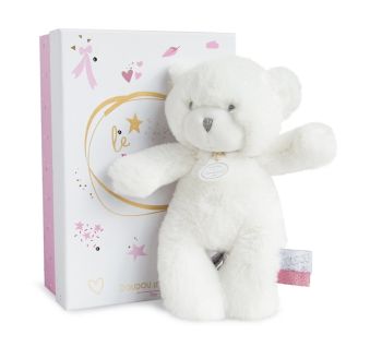 DC3269 - LE DOUDOU - PANTIN Ours rose 20 cm