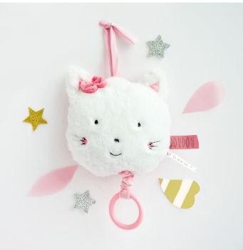 DC3331 - Boîte à musique Aussi Doux - Chat - 17cm