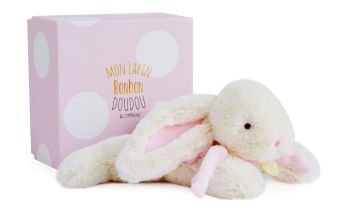 LAPIN BONBON 25 cm - rose