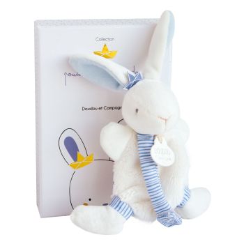 DC3511 - LAPIN MATELOT - Doudou avec attache-sucette