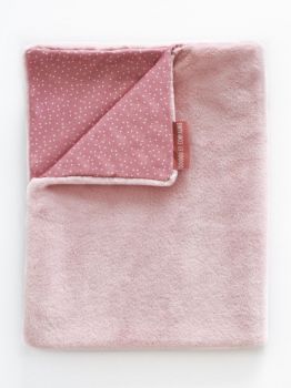 DC3718 - PLAID MOSAÏQUE - Rose - BIENTÔT DISPO