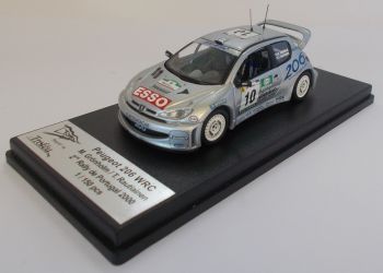 TRORRAL67 - PEUGEOT 206 WRC #10 rallye du Portugal 2000 M.Gronholm / T.Rautiainen limitée à 150 exemplaires