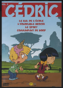 DVD Cédric 4 épisodes Le bal de l'école / L'honorable Broche / Le sport / Commandant de bord