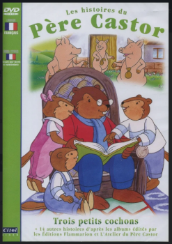 DVDDV2126 - DVD Père Castor Les Trois Petits Cochons +14 histoires