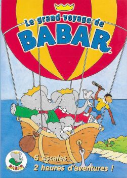 DVD Les Aventures de Babar Le grand voyage de Babar