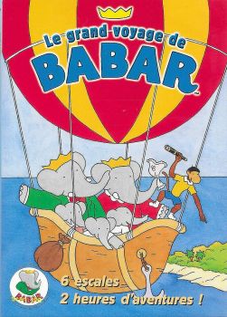 DVDDV3080 - DVD Les Aventures de Babar Le grand voyage de Babar