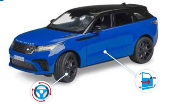 BRU2880 - RANGE ROVER Velar Bleu