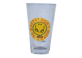TRP3291 - Set de 6 verres Mr. Happy - 8 x 13 x 8 cm