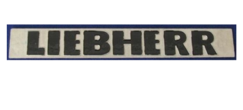 YCC667 - 6 Logo pour grue LIEBHERR LR1750