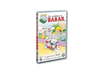 DVDDV1575 - DVD Les Aventures de Babar n°28 2 épisodes La grande Course de Celestville / Les rhinocéros vont en guerre