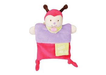 DC2784COCCI - Marionnette coccinelle Petit secret 25 cm
