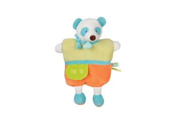 DC2784PANDA - Marionnette panda Petit secret 25 cm