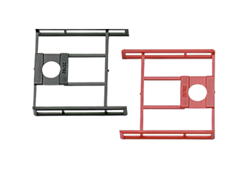 HER051200 - 6 protections 3 rouges et 3 noires pour remorque silo 52 mètres cubes