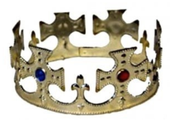 LP00080 - Couronne pointes croix pour enfant