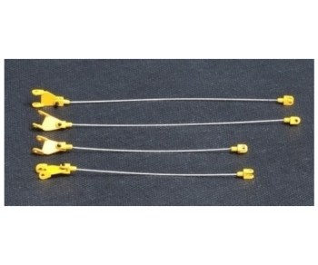 YCC783C-2 - Câbles métallique de flèche pour LG 1550 Jaune RAL1007