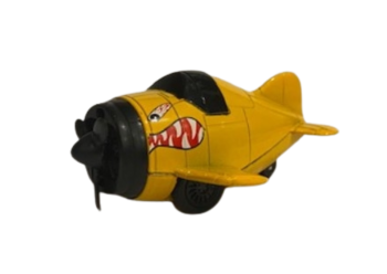 NEW01277K - Avion jaune à friction