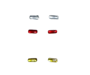 ART04370B - 2 Pastilles De Phare Rectangle blanc 1x3mm