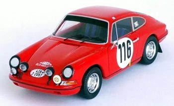 TRODSN132 - PORSCHE 911T #116 Rallye de Monte Carlo 1968 P.TOIVONEN / M.TIUKKANEN - Limitée à 150ex.
