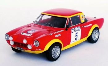 TRODSN149 - FIAT 124 Abarth Rallye #5 1000 Lakes rallye 1974 L.KINNUNEN / A.AHO - Limitée à 150ex.