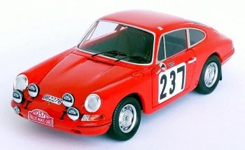 TRODSN182 - PORSCHE 911 T #237 Rallye de Monte Carlo 1968 A.ANDERSSON / S-O.SVEDBERG - Limitée à 150ex.