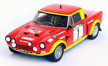TRODSN193 - FIAT 124 Abarth #1 2e Rallye du Portugal 1975 H.MIKKOLA / J.TODT - Limitée à 150ex.