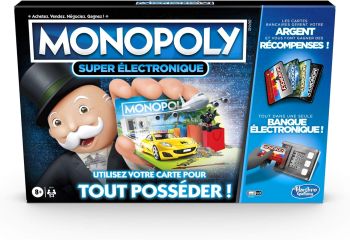 HASE8978 - MONOPOLY Super électronique | dés 8 ans