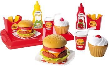 ECO2623 - Set de restaurant rapide - 36 Pièces