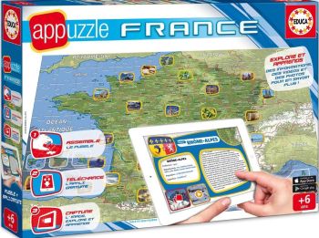 EDU15947 - Puzzle 150 Pièces de la FRANCE