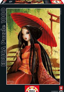 EDU16295 - Puzzle 1000 Pièces L'ombrelle Misstigri 48 x 68 cm
