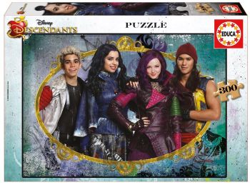 EDU16551 - Puzzle 300 Pièces DESCENDANTS 40 x 28 cm