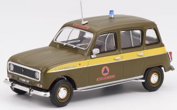 ELI101581 - RENAULT 4L 1980 Sécurité Civile Française de Brignoles