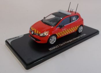 ELI101641 - RENAULT Clio IV pompier Aéroport de Paris limitée à 400 exemplaires