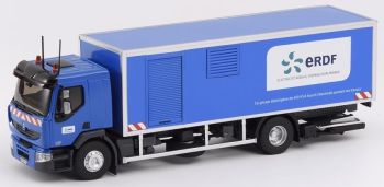 ELI115097 - RENAULT Premium 4x2 porteur caisse EDF groupe de distribution électrique limité à 300 exemplaires