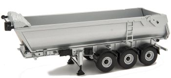 ELI115991 - Benne 3 essieux FRUEHAUF grise