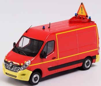 ELI116006 - RENAULT Master III 2014 Secours routier et balisage avec décalques limité à 312 exemplaires