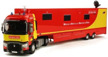 ELI116160 - RENAULT T 460 4x2 Sécutité Civile avec remorque Module d'appui à la Gestion Des Crises