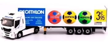 ELI116195 - IVECO Stralis HI Way 4x2 avec semi caisse rigide 3 essieux DECATHLON